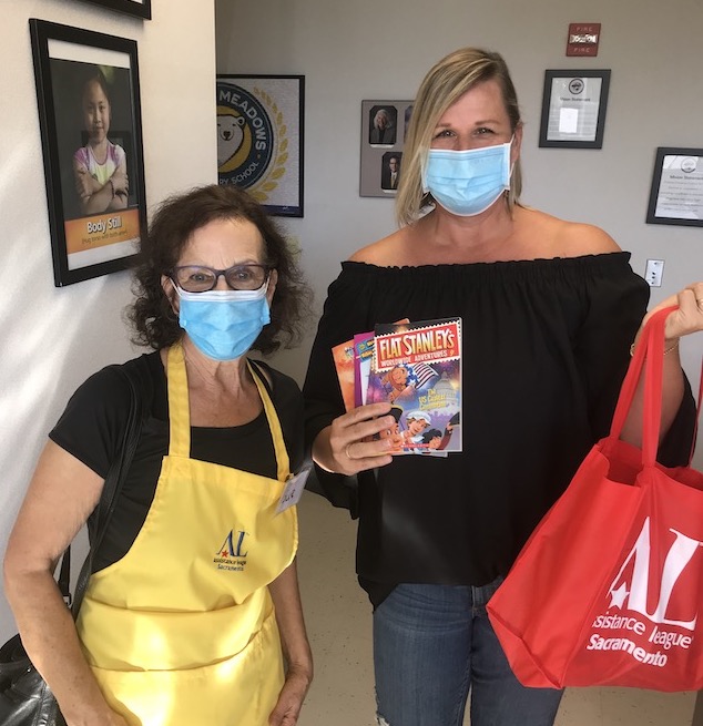 Book Delivery at Cordova Meadows Elementary School