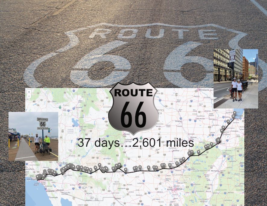 Chapter Member Bikes Route 66